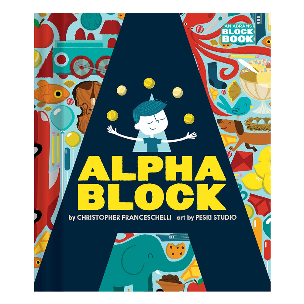 Alphablock (An Abrams Block Book) Board Book
