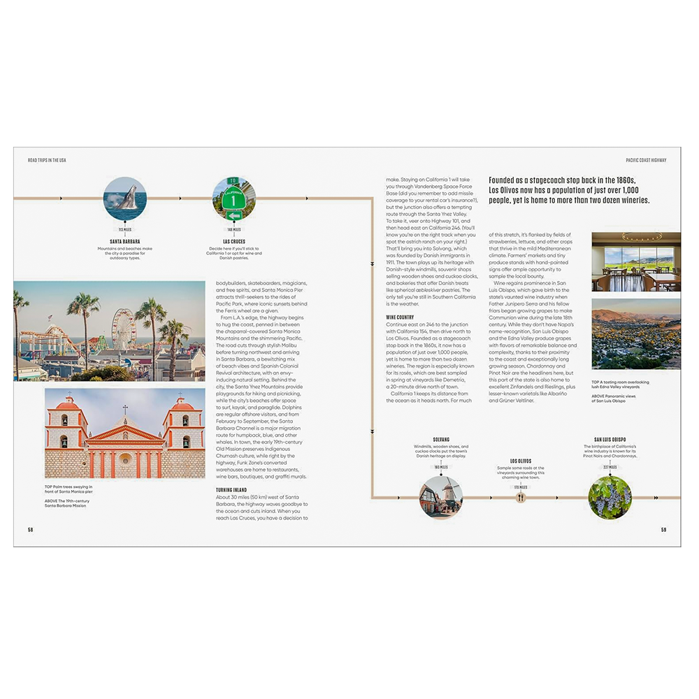 Road Trips USA Hardcover Book