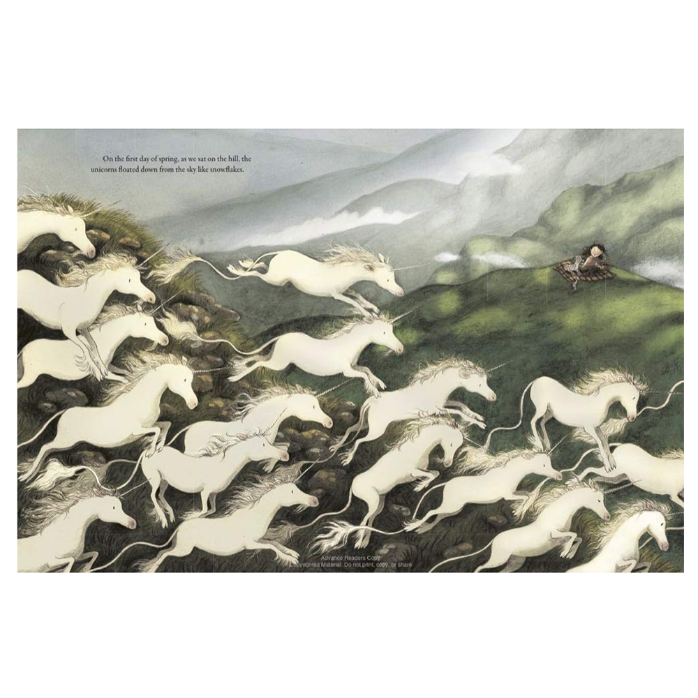 Margaret's Unicorn Hardcover Book