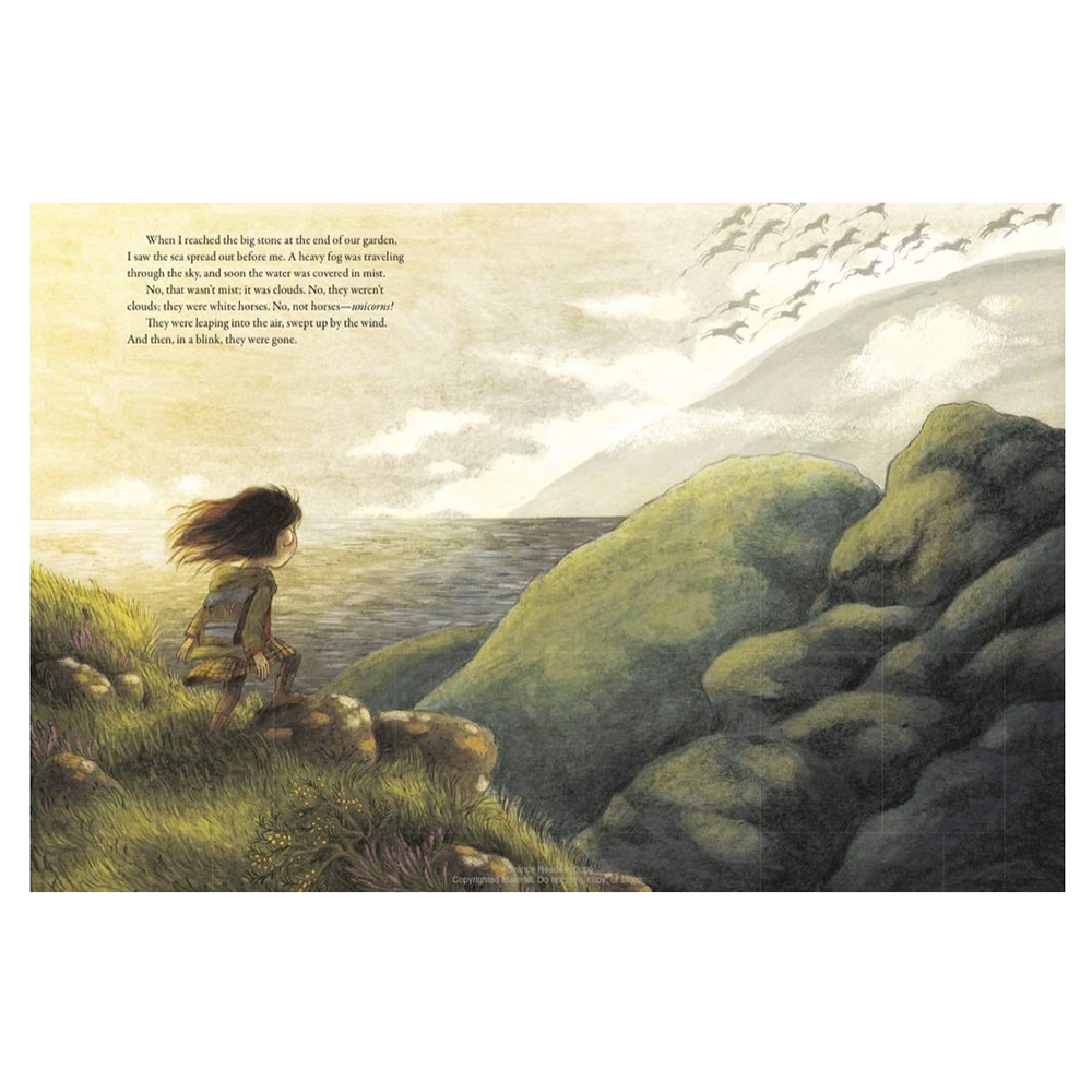 Margaret's Unicorn Hardcover Book