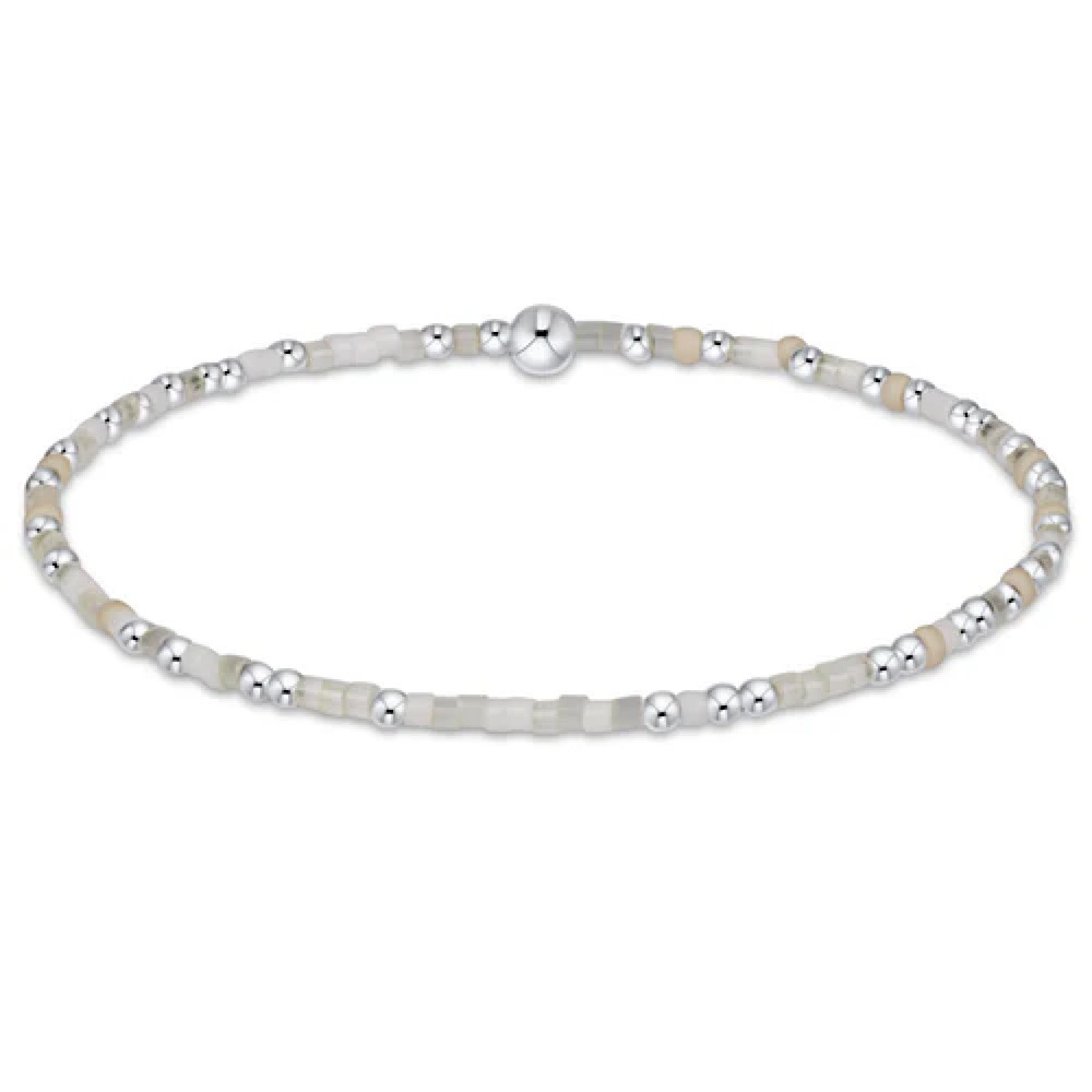 ENewton ENewton Sterling Hope Unwritten Beaded Bracelet - Call Me On My Shellphone