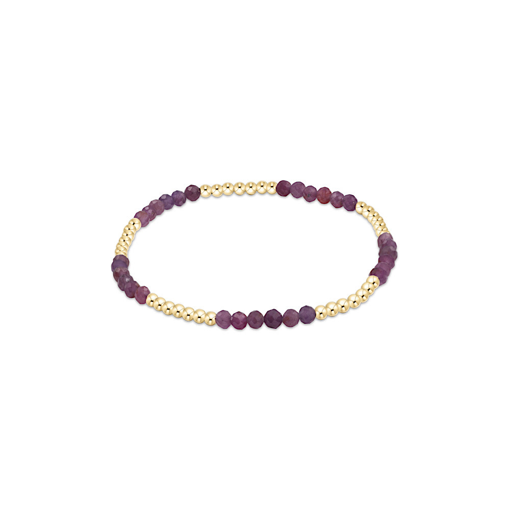 ENewton Gemstone Bracelet - Blissful - Ruby