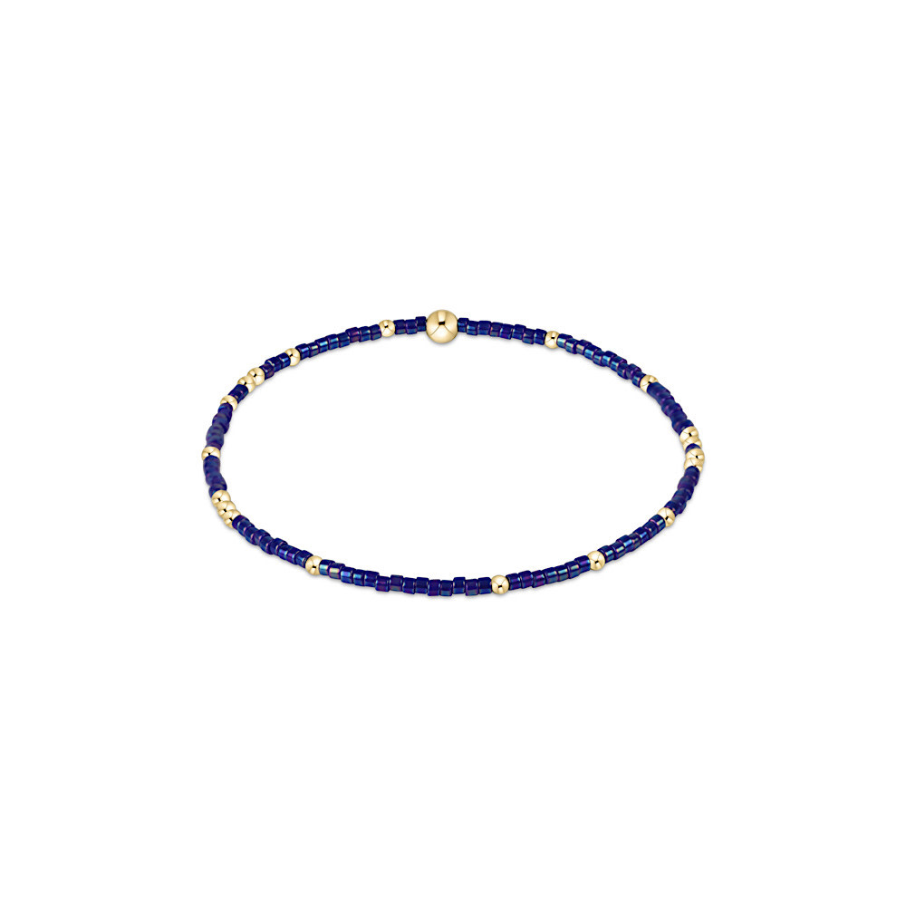 ENewton ENewton Hope Unwritten Beaded Bracelet - Metallic Blue