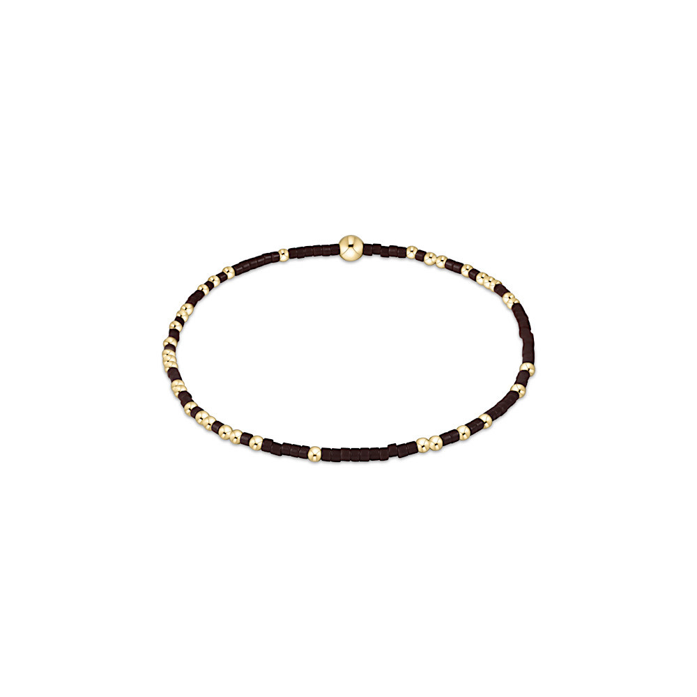 ENewton ENewton Hope Unwritten Beaded Bracelet - Chocolate