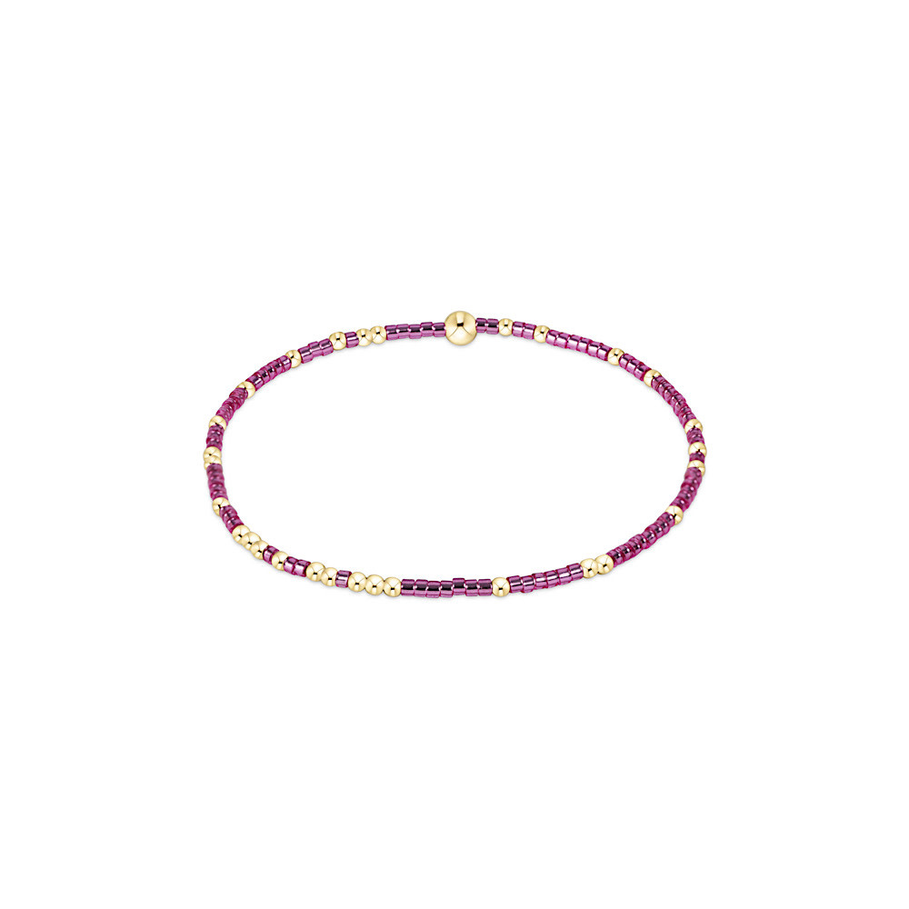 ENewton Hope Unwritten Beaded Bracelet - Pink Metallic