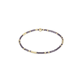 ENewton ENewton Hope Unwritten Beaded Bracelet - Taupe with a Twist