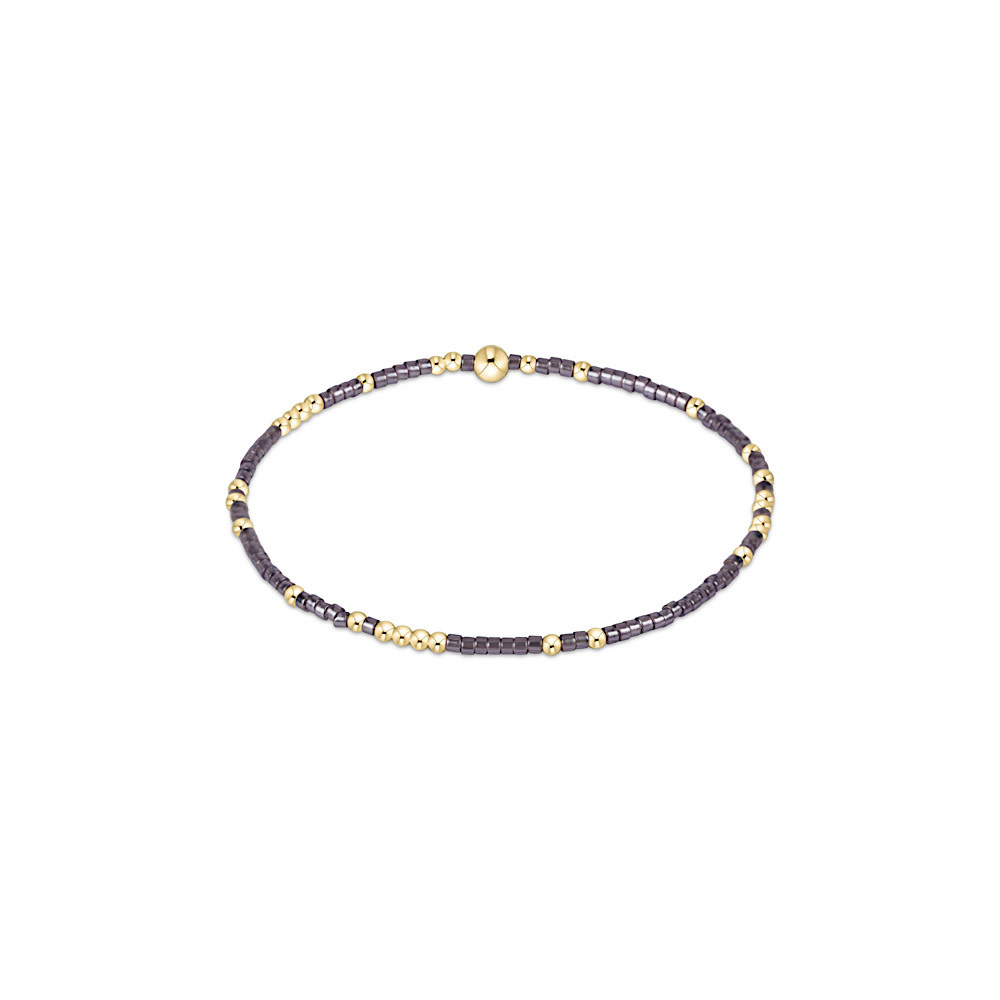 ENewton ENewton Hope Unwritten Beaded Bracelet - Taupe with a Twist