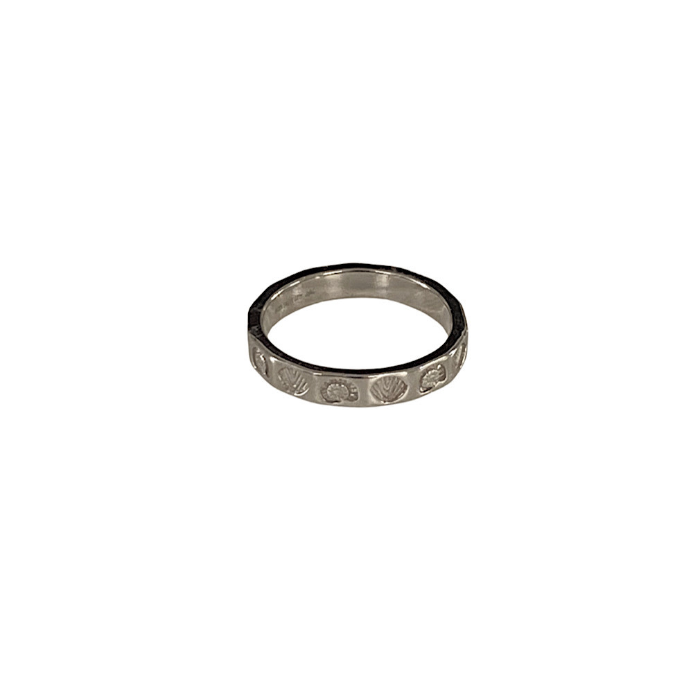 The Salty Gem Coastal Ring - Sterling Silver -