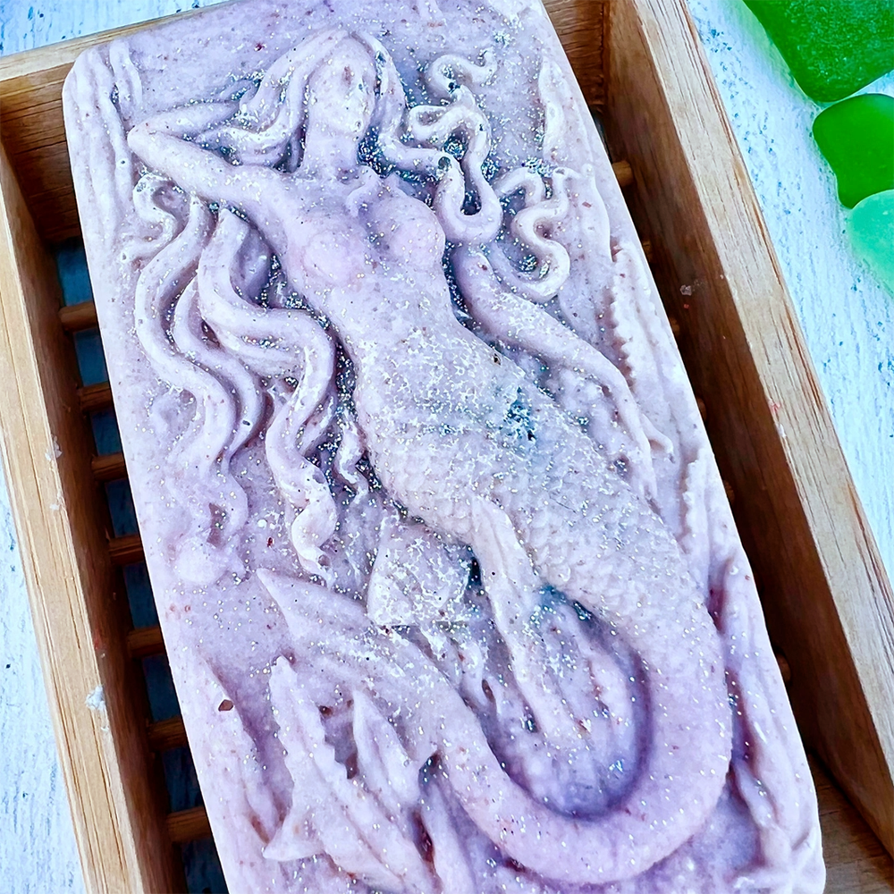 Hidden Sea Glass Soap Bar - Moon Magic