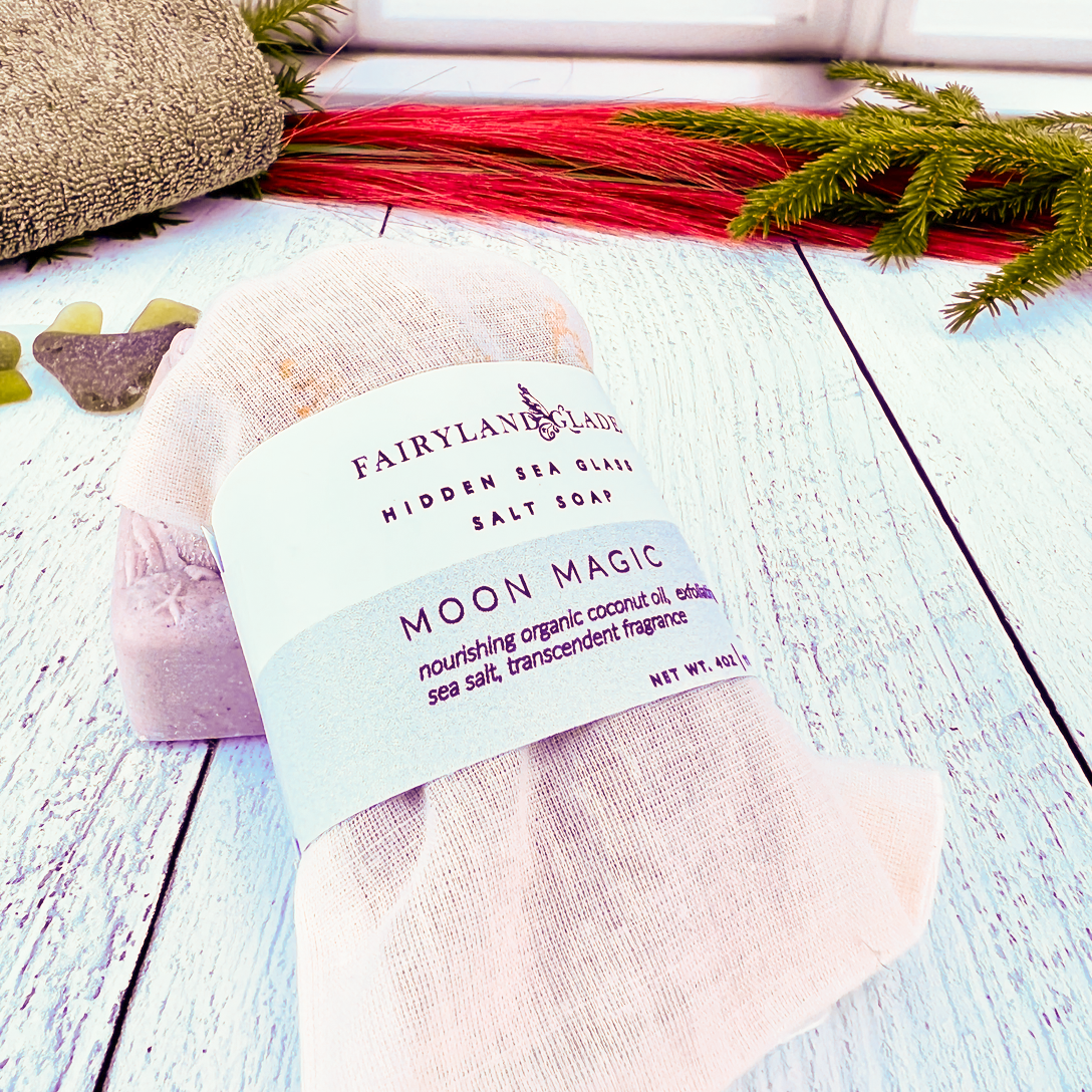 Hidden Sea Glass Soap Bar - Moon Magic