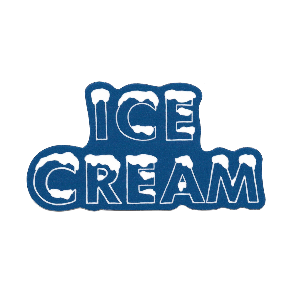 cinder + salt Cinder + Salt Sticker - Ice Cream