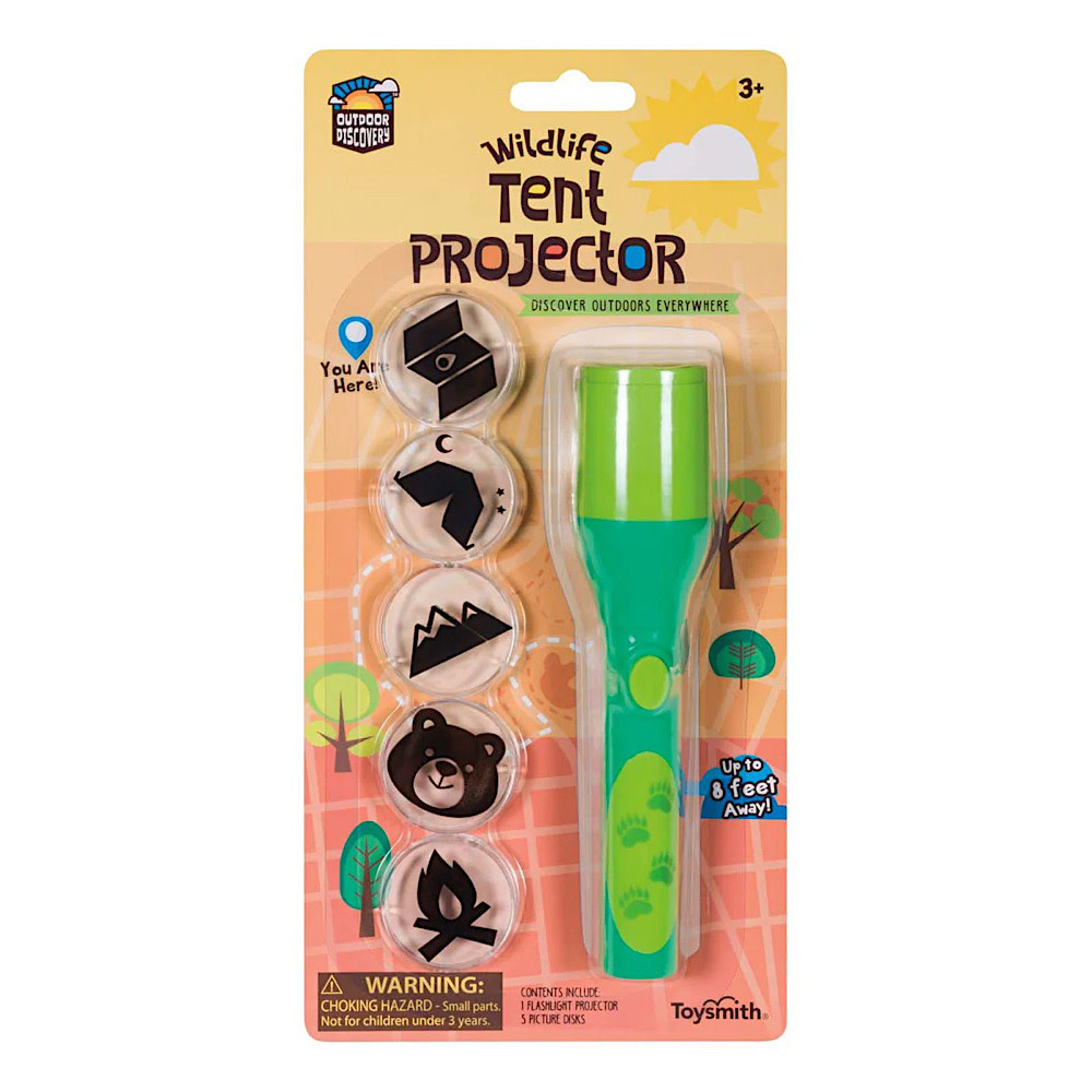 Toysmith Mini LED Tent Projector - Wildlife