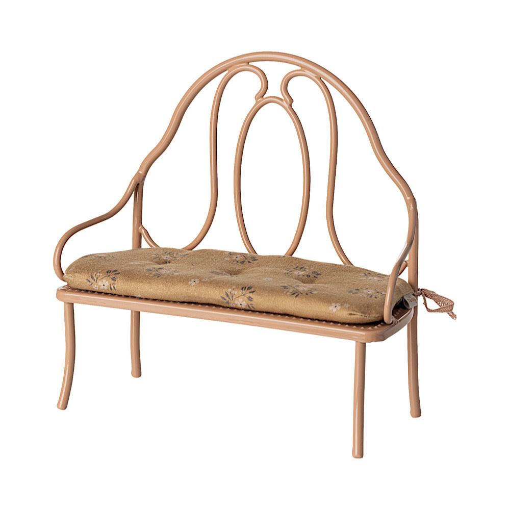Maileg Maileg Vintage Mini Bench - Dark Powder