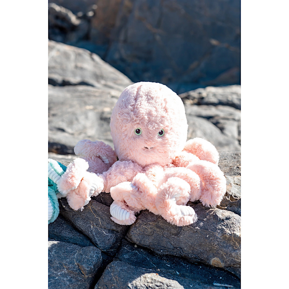 Cove Octopus - Pink - 15 Inches