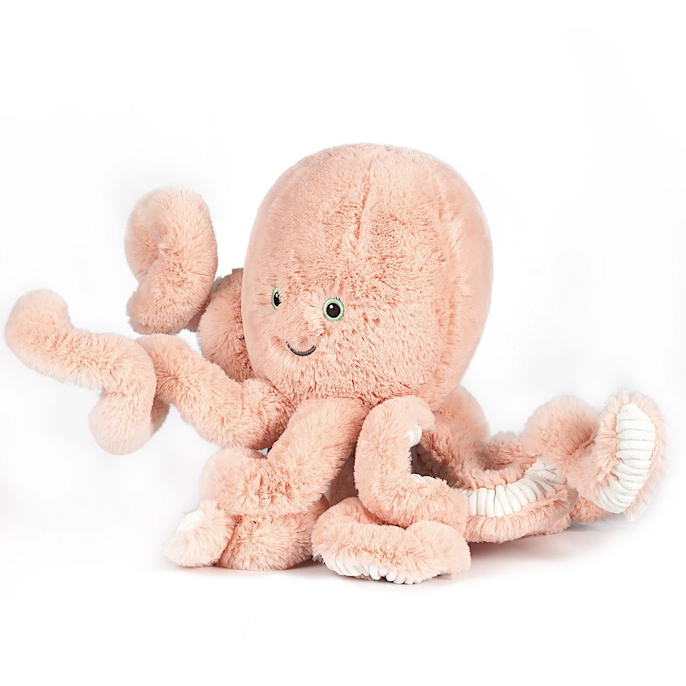 Little Cove Octopus - Pink - 8.5 Inches