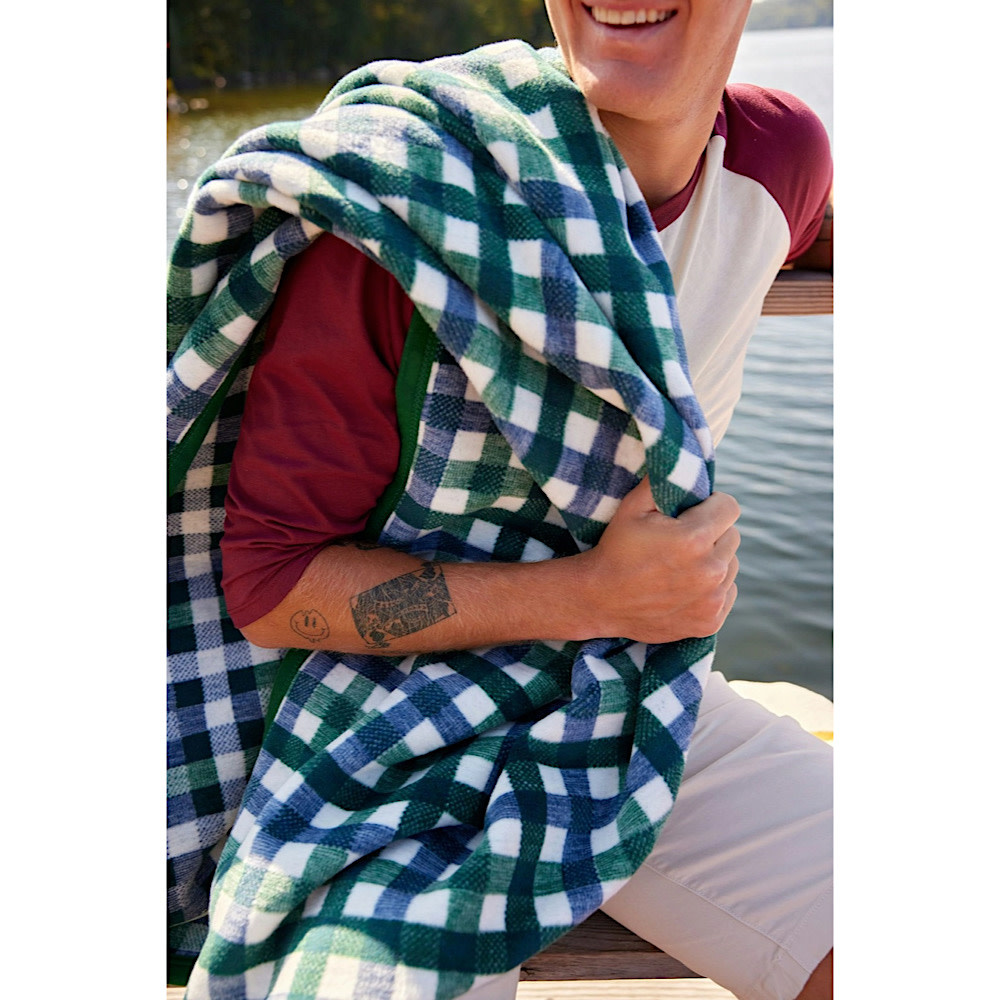 ChappyWrap - Original Blanket - Pine Tree Plaid