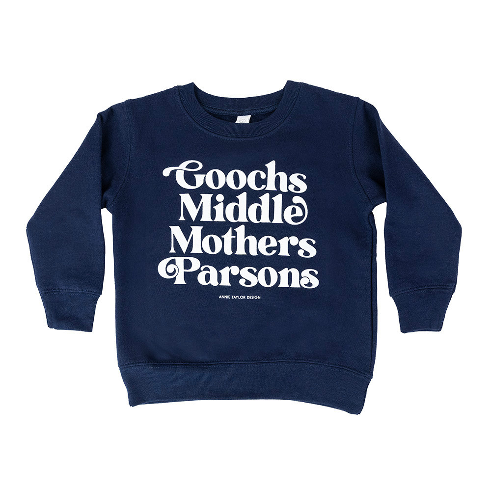Annie Taylor Kids Beaches Crewneck - Navy