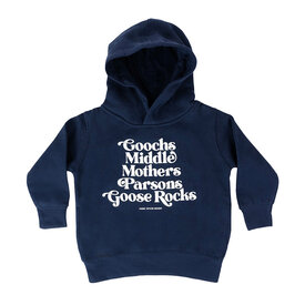 Annie Taylor Design Annie Taylor Toddler Beaches Hoodie - Navy