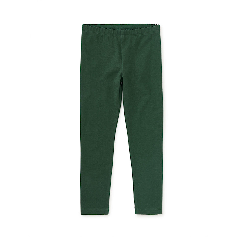 Tea Collection Tea Collection Solid Leggings - Pineneedle