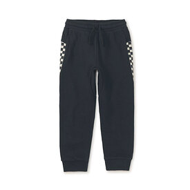Tea Collection Tea Collection Stripe-Out Joggers - Jet Black