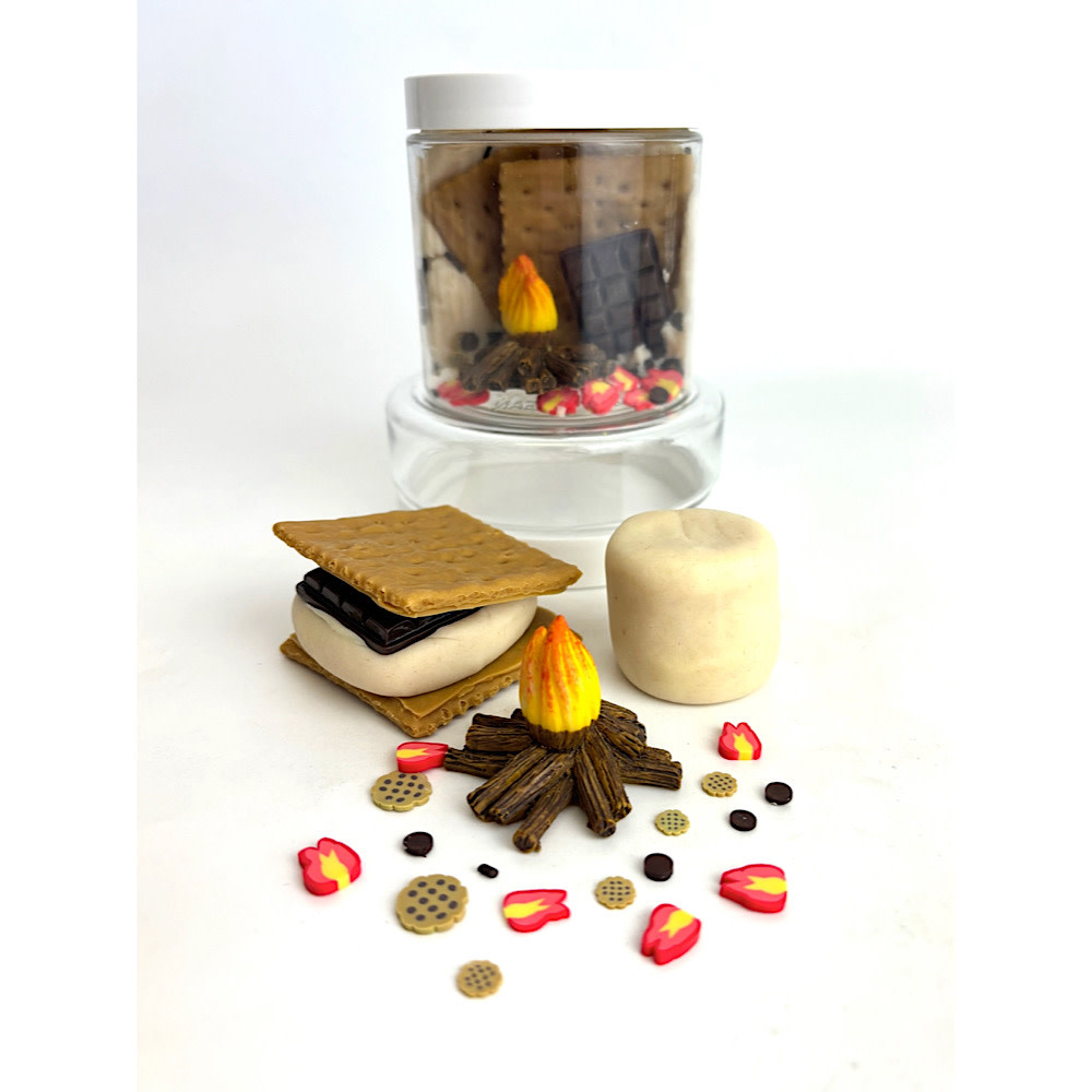 Earth Grown KidDoughs KidDough Mini Dough - to - Go - S'mores