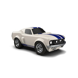 Baghera Baghera - Racing Car Ford Mustang - Ivory White