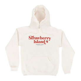 Annie Taylor Design Annie Taylor Adult Strawberry Island Hoodie - Sweet Cream