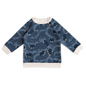 Winter Water Factory Winter Water Factory Sweatshirt - Moles Blue 4T