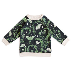 Winter Water Factory Winter Water Factory Sweatshirt - Luna Moths Night Sky