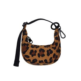 Baggu Baggu Mini Crescent Bag Charm - Leopard