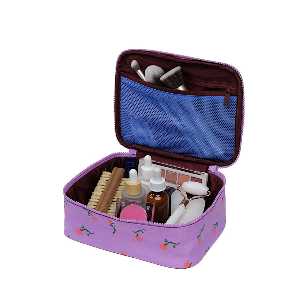 Baggu Small Cosmetic Case - Painted Wildflower