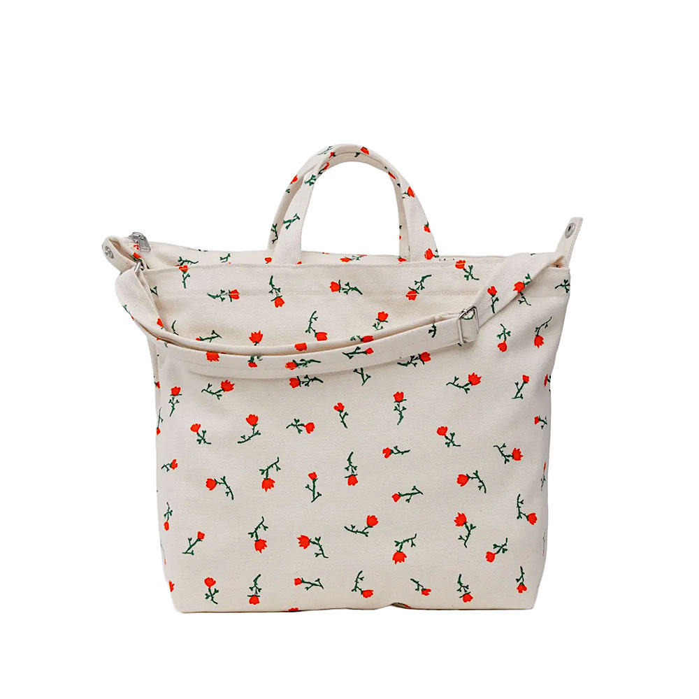 Baggu Horizontal Zip Duck Bag - Painted Wildflower