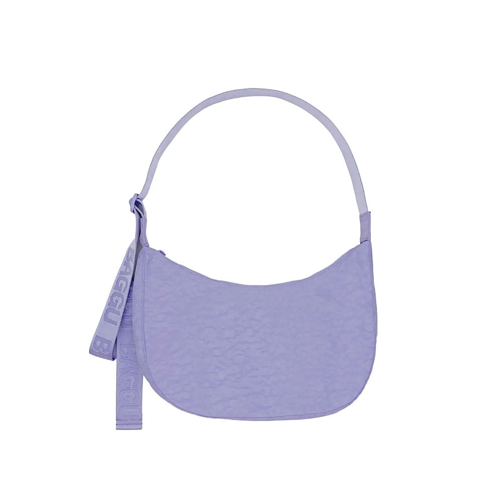 Baggu Medium Nylon Crescent Bag - Wisteria