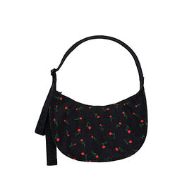 Baggu Baggu Medium Nylon Crescent Bag - Painted Wildflower