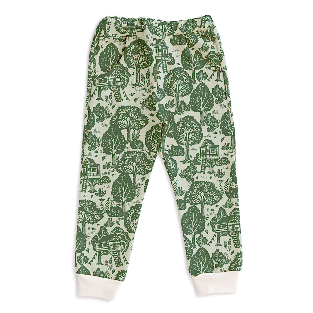 Winter Water Factory Winter Water Factory Sweatpants - Treehouses Green