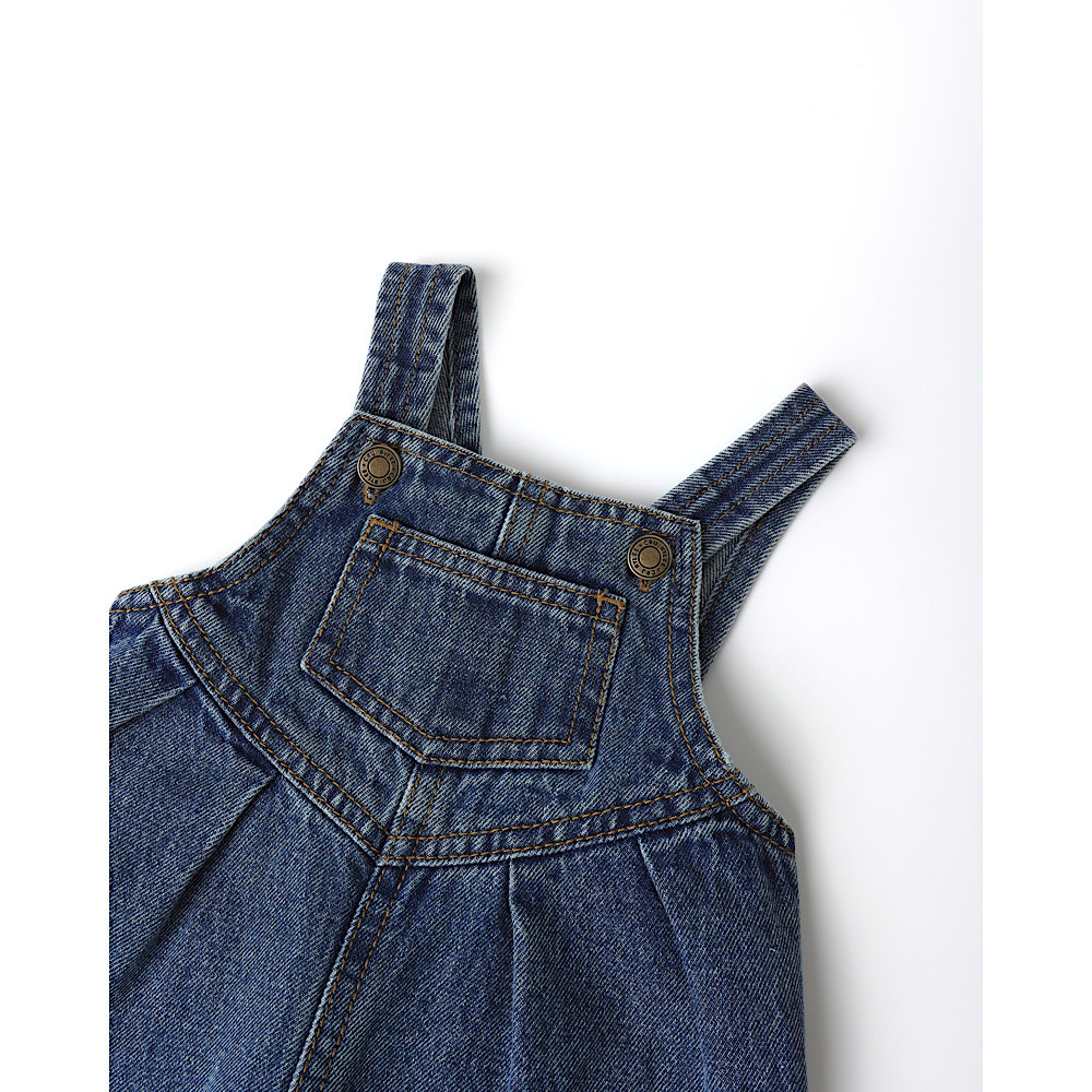 Rylee  + Cru Vintage Overall - Indigo