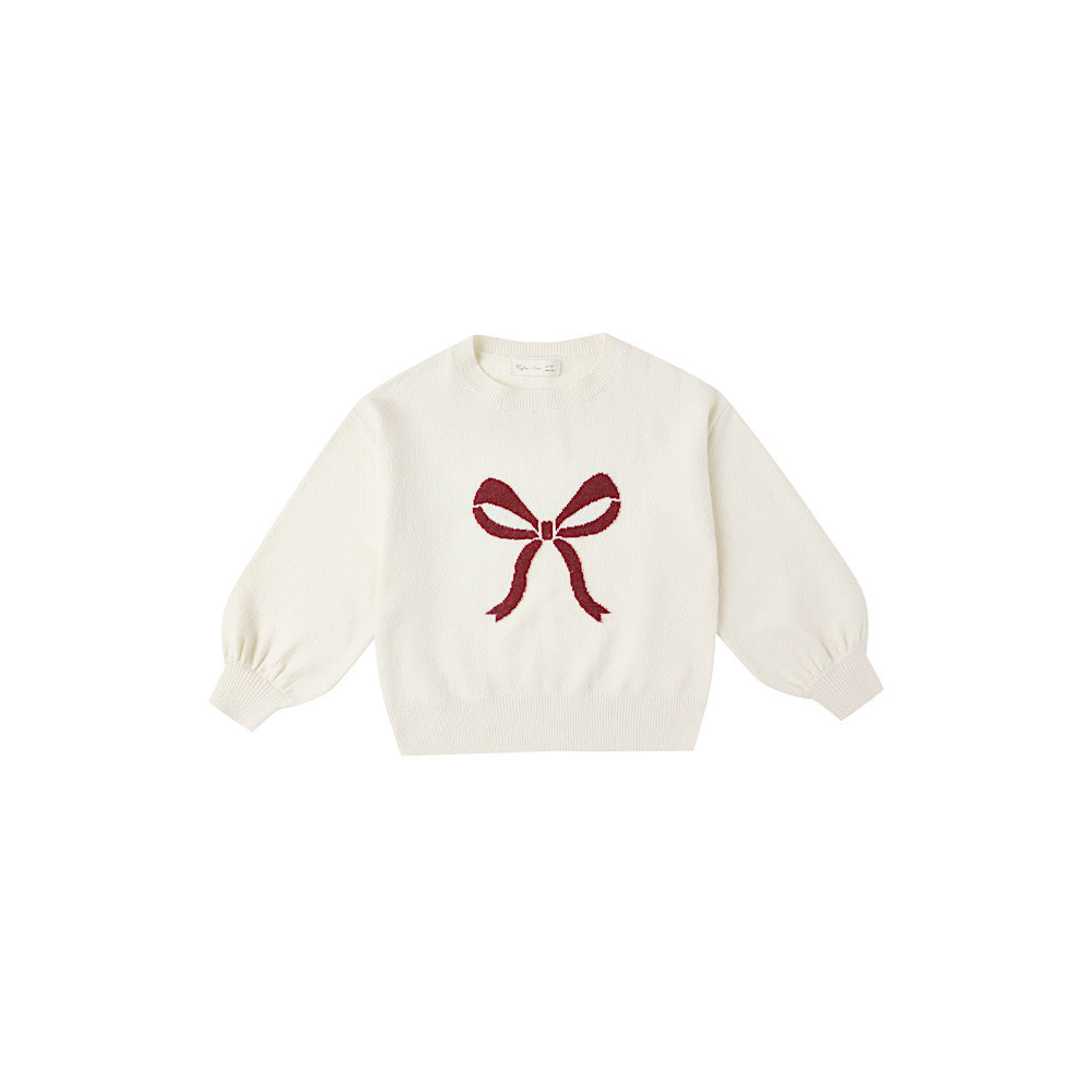 Rylee + Cru Rylee  + Cru Aspen Sweater - Bow