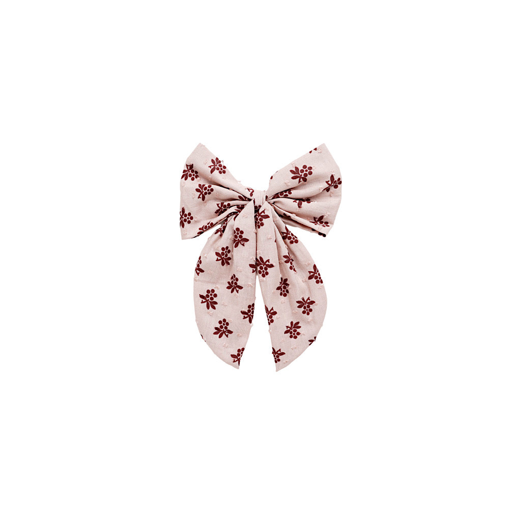Rylee + Cru Rylee + Cru Oversized Bow - Blush Fleur
