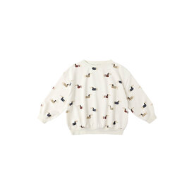Rylee + Cru Rylee + Cru Relaxed Sweatshirt - Dachshund