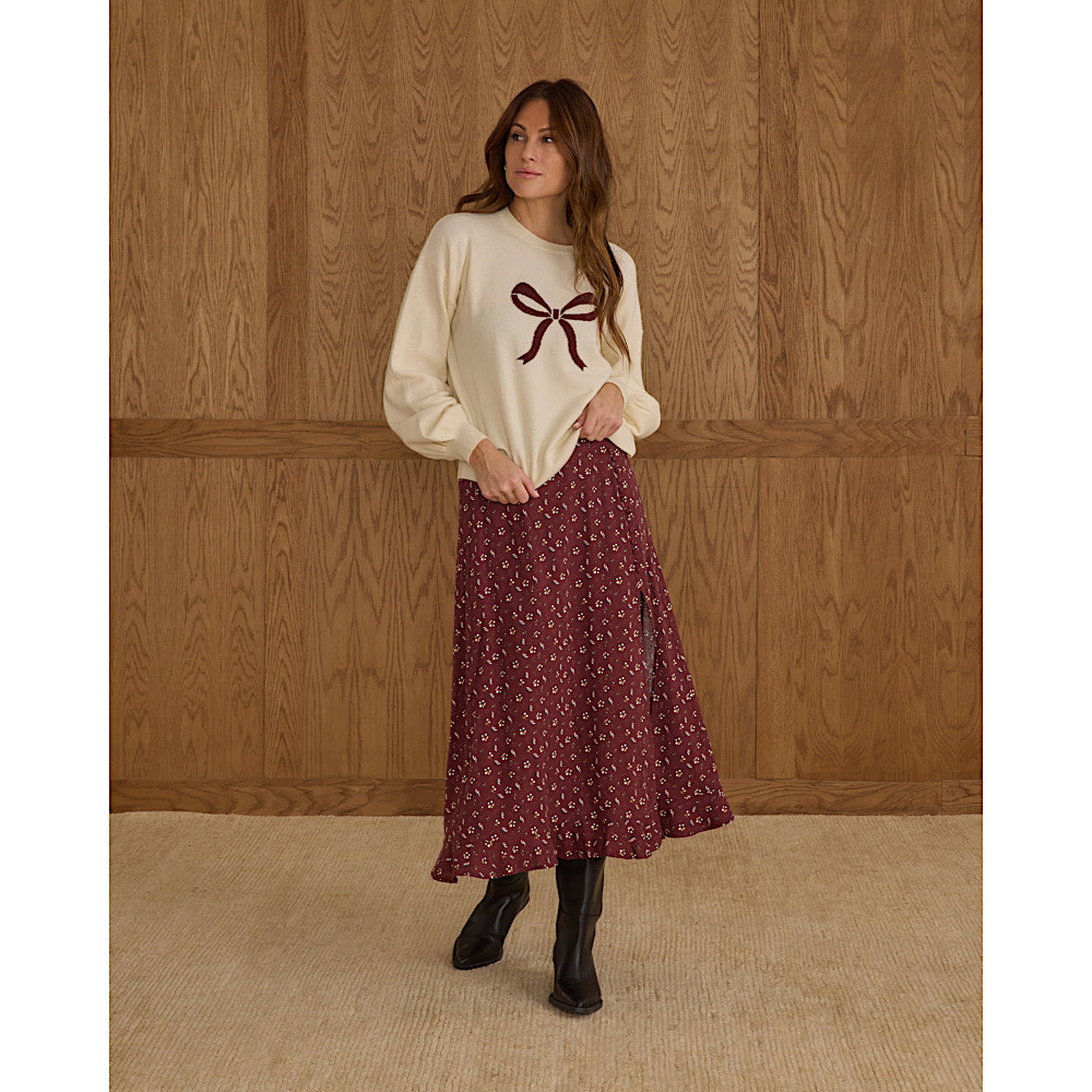 Rylee + Cru Women's Sweater - Bow