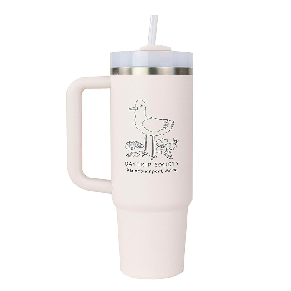 Stanley Stanley x Daytrip Society Custom Kennebunkport Icons Quencher Tumbler 30oz - Rose Quartz