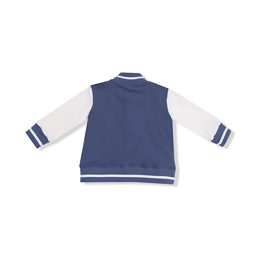 Angel Dear Letterman Jacket - Vintage Indigo