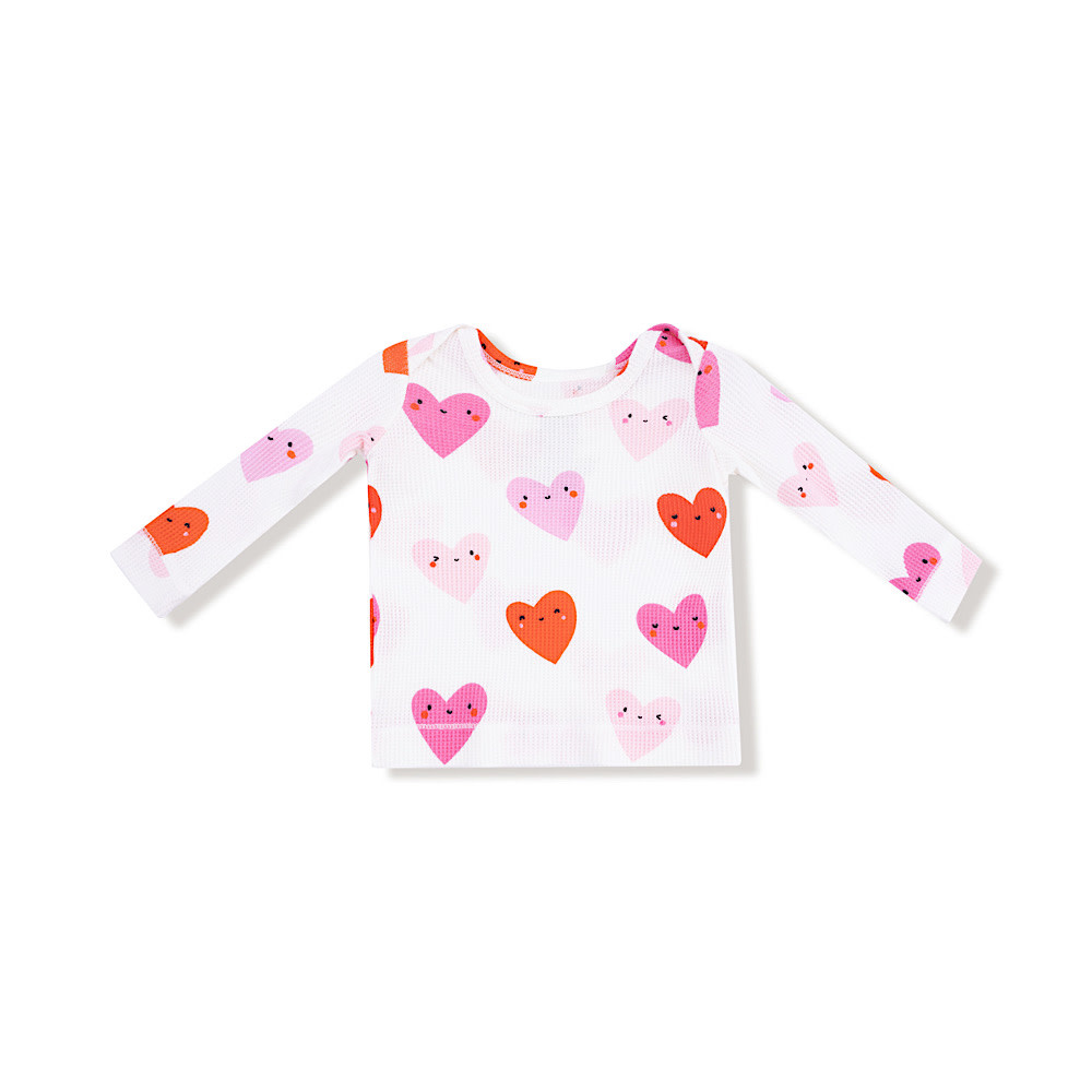 Angel Dear Long Sleeve Loungewear Set - Big Hearts