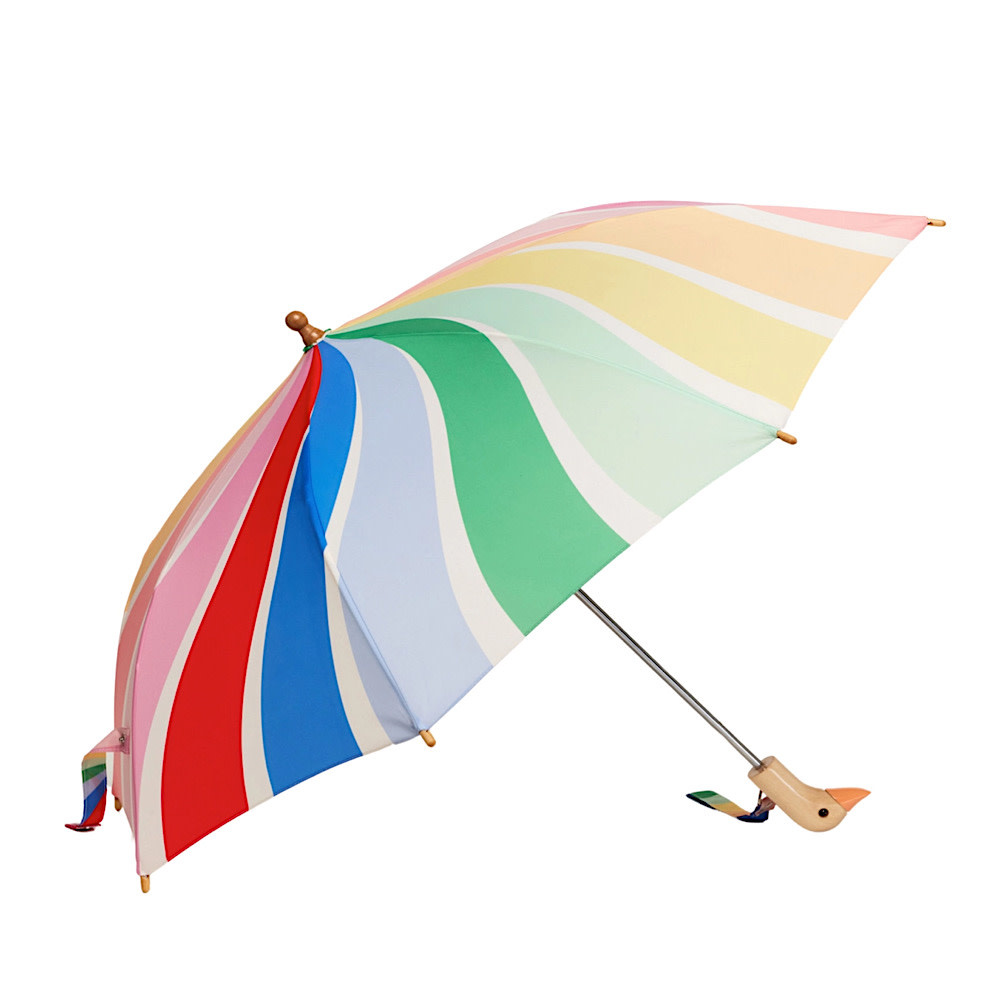 Original Duckhead x Meri Meri Children's Umbrella - Rainbow Stripes