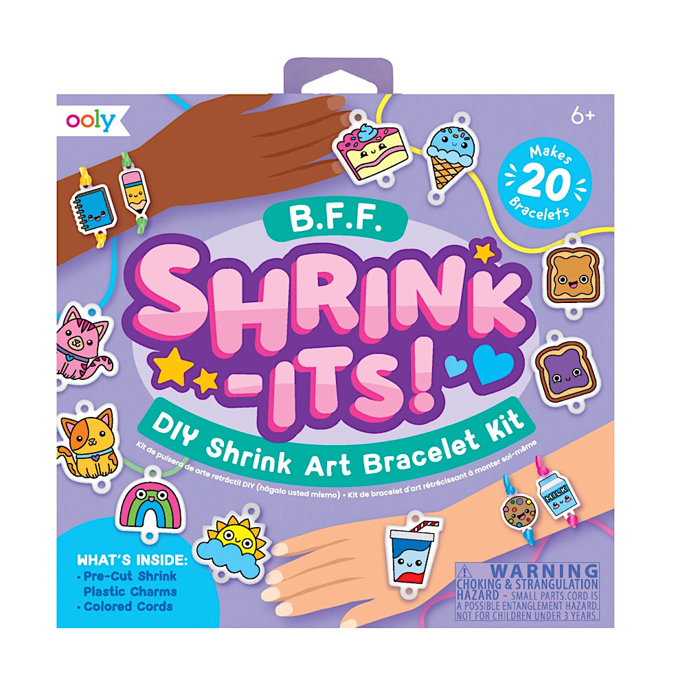 Ooly Ooly - Shrink-it! DIY Shrink Art Bracelets Kit - B.F.F