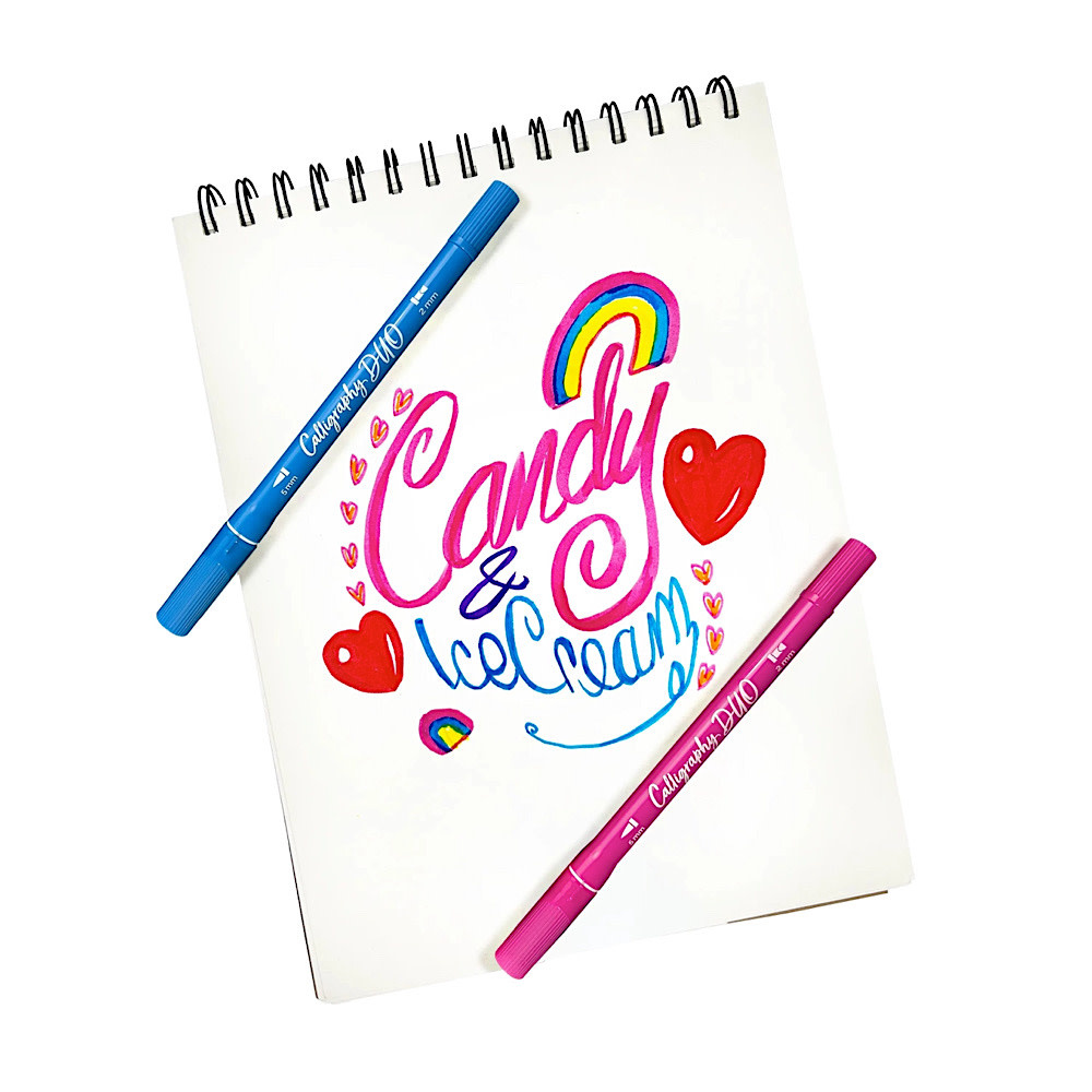 Ooly - Calligraphy Duo Markers - Set of 12