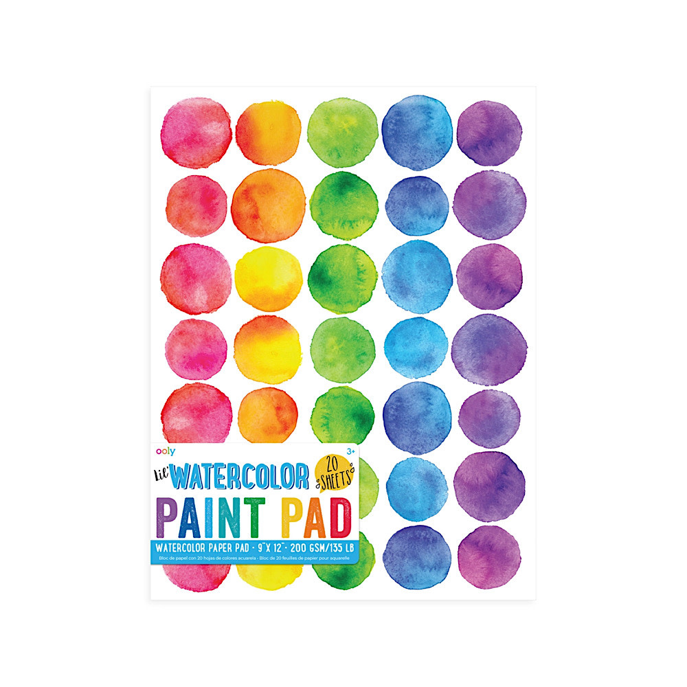 Ooly Ooly - Lil' Watercolor Paint Pad