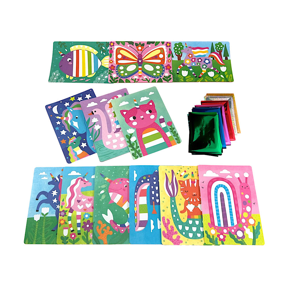 Ooly - Foil-tastic Foil Art Kit: Whimsical World