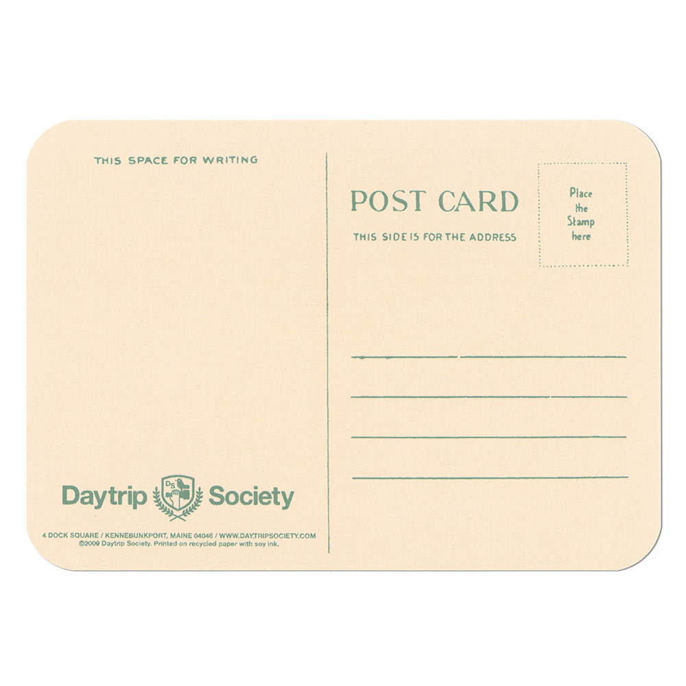 Daytrip Society - Retro Maine Postcard