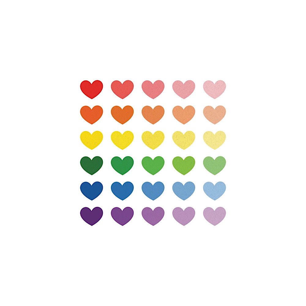Tattly Tattoo 2-Pack - Glitter Hearts